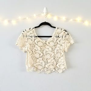 ⭐3/$20 Crochet Crop Top